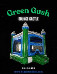 Green20Gush 1704978251 Green Gush Bounce Castle