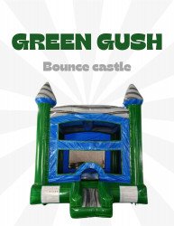 Green Gush Bounce Castle