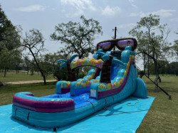 16bv 1718997821 16' Beach Vibes water slide