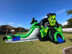 frank202 1722550346 Frankenstein bounce house with slide combo