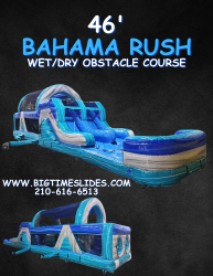 46' Bahama Rush wet/dry obstacle course