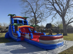 20' Tropical Blast double lane water slide 2020trop 1760645491 20' Tropical Blast double lane water slide