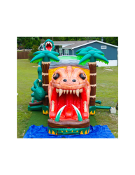j2 1760999746 Jurassic World XL bounce house w/slide combo
