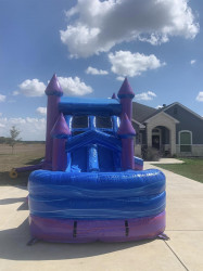 pp3 1695931461 Purple Palace XL bounce house w/slide combo