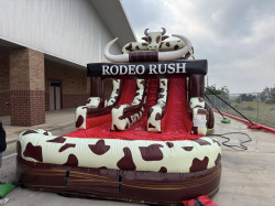rod1 1760645234 16' Rodeo Rush double lane water slide