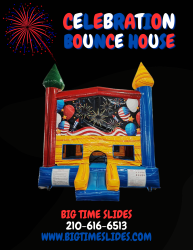 Celebration bounce house