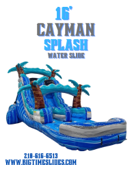 16' Cayman Splash water slide