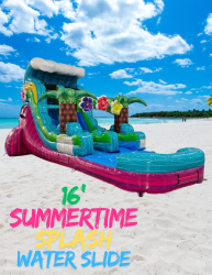 16' Summertime Splash water slide