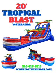 2020tropical20blast202 1767813121 1 20' Tropical Blast double lane water slide