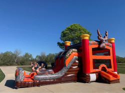 bs3 1697484757 Buck Shot XL bounce house w/slide combo (wet/dry)