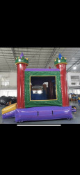 ec3 1696525175 Euro Castle bounce house w/slide combo (wet/dry)