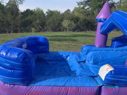 ent203 1678846950 Enchanted Castle XL bounce house w/slide combo (wet/dry)