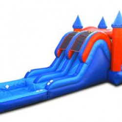 pool20blue20red 1675867988 Red/Blue XL bounce house w/slide combo (wet/dry)